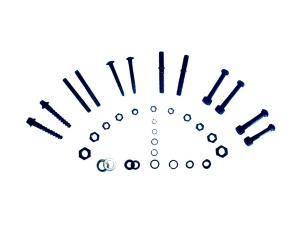 螺旋道釘、螺紋道釘、方道釘、魚尾螺栓及螺母、平墊、彈墊